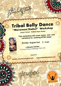 Tribal Workshop: Sunday August 2nd 2 - 4 pm